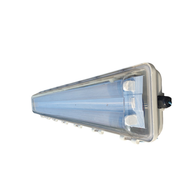 Ex-proof vlamvast fluorescerend lineair verlichtingsapparaat - IP66 - Corrosiebestendig 54watt plafondflens hanger