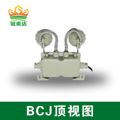 Vlamvast noodlicht voor wand- en plafondmontage met aluminium van maritieme kwaliteit en 2*3 watt