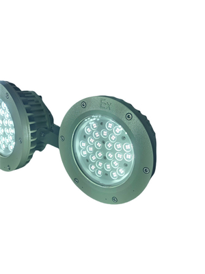 Div 1 ATEX goedgekeurde exproof vlamvast LED-lucht met WF2 graad 150Watt 180lm/w