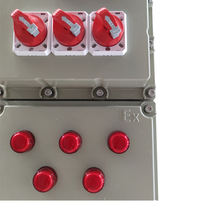 Vlamwerend IP66 Ex Db Eb IIC T6 Gb Ex Tb IIIC T80.C Db Wandbediening Aluminium bedieningspaneel
