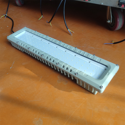 Exproof lineair licht ATEX IEC IP66 WF2 met industriële aluminium LED Marine Lighting Fixture 90-295V 100Watt