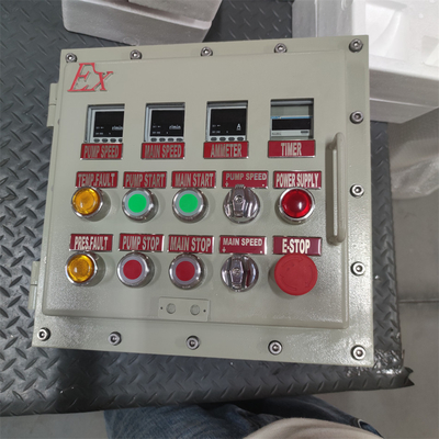 ATEX CNEX Ex d Vlamwerend paneel box behuizing IP66 WF2 voor gevaarlijk gebied met aangepaste kabel toegang 295Vac