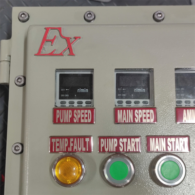 ATEX CNEX Ex d Vlamwerend paneel box behuizing IP66 WF2 voor gevaarlijk gebied met aangepaste kabel toegang 295Vac