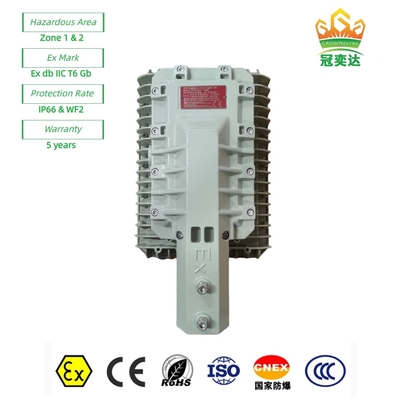 ATEX Exproof Street LED Lights WF2 IP66 CREE kraal voor Zone 1 Olieveld/Marine 180lm/w 295≤V