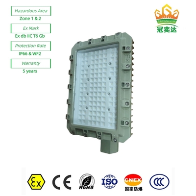 ATEX Exproof Street LED Lights WF2 IP66 CREE kraal voor Zone 1 Olieveld/Marine 180lm/w 295≤V