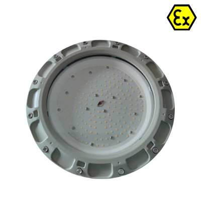 Explosiebestendige LED-verlichting ATEX IEC met een energie-efficiëntie van 185lm/w IP66 WF2 voor industriële olie-gasverlichting van zone 1