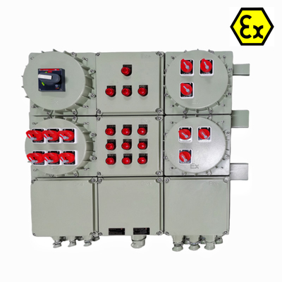 Exd e Explosiebeschermde besturingsstations ATEX IP66 Aluminium van maritieme kwaliteit