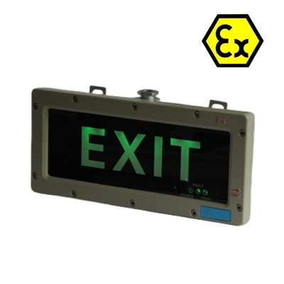ATEX Safety LED Explosion-proof Exit Light RoHS goedgekeurd voor gevaarlijke Zone1 Div1 OEM beschikbaar