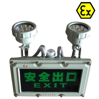 ATEX Safety LED Explosion-proof Exit Light RoHS goedgekeurd voor gevaarlijke Zone1 Div1 OEM beschikbaar