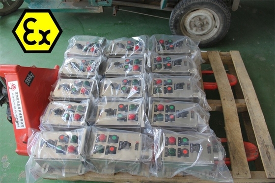 2 mm Ex D E IIC T6 IP66 WF2 Vlamvast Distributiepaneel Control Board
