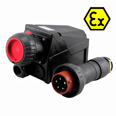 Anti-corrosie IP66 WF2 explosiebestendige stopcontact 380V 220V Aanpasbaar
