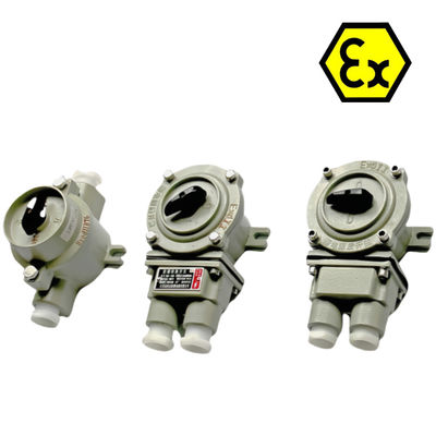 Explosiebestendige schakelaar van maritiem aluminium 10A Stroom 50/60HZ Spanning voor industriële toepassingen