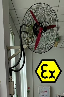 Sparkproof 4 inch explosie-proof uitlaatventilator voor ventilatie