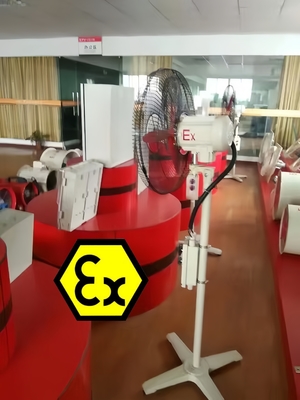 Ventilatie van gevaarlijke gebieden ATEX Explosiebestendige uitlaatventilator