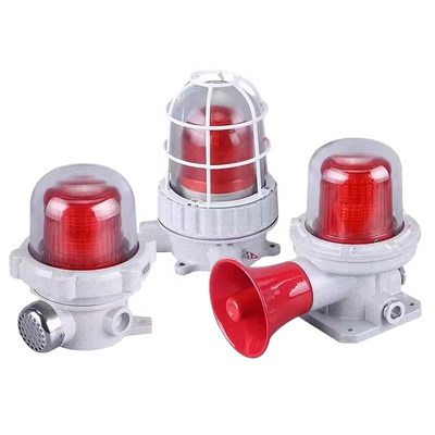 IP66 explosiebestendige audibele visuele indicatorlamp voor de maritieme industrie