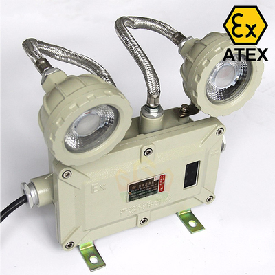 120\u00b0 Straalhoek Exdb Vlamwerend LED noodlicht met een lichtdoeltreffendheid van 100lm/W