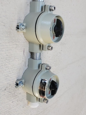 9 mm-13 mm kabel Spec Explosieproof Switch voor chemische installaties Waterdichte kenmerken