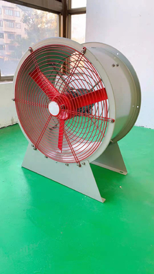 Industriële explosieveilige BAF axiaalventilator 180-1500W IP54 voor gevaarlijke zones met hoge luchtstroom 2273-18250 m³/min