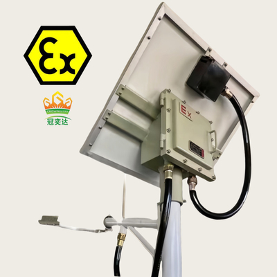 Explosiebestendige zonnelamp Atex IECEx goedgekeurd WF2 IP66 100 Watt 140lm