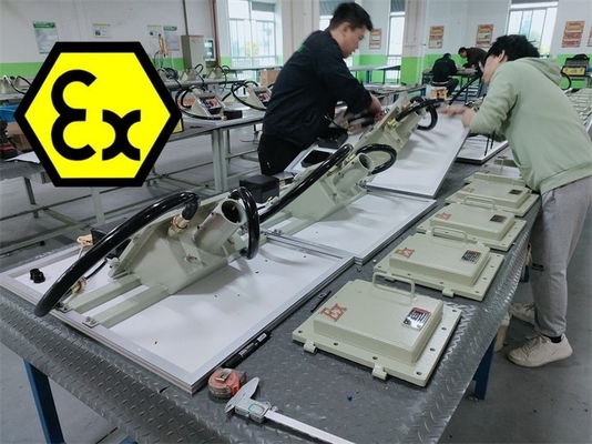 Explosiebestendige zonnelamp Atex IECEx goedgekeurd WF2 IP66 100 Watt 140lm