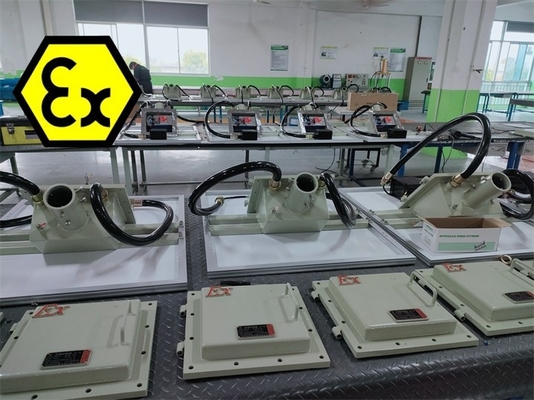 ATEX IECEx Explosiebestendige zonne-LED straatverlichting Vlamwerend Aluminium van maritieme kwaliteit
