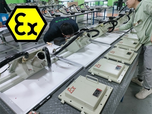 ATEX IECEx Explosiebestendige zonne-LED straatverlichting Vlamwerend Aluminium van maritieme kwaliteit