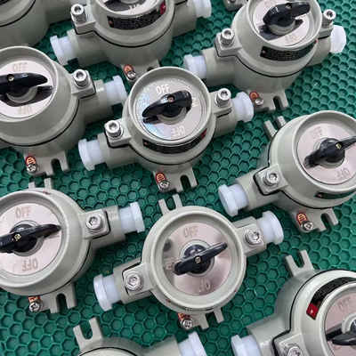 50/60HZ Spanning Explosieproof Switch met Marine Grade Aluminium en 9mm-13mm Cable Spec