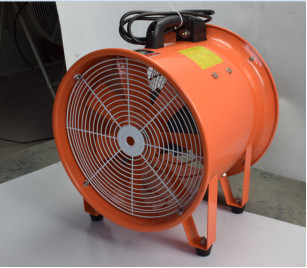 ATEX-gecertificeerde RPM 2800 draagbare explosieveilige ventilatieventilator – Vlamdicht ontwerp voor gevaarlijke zone 1 / divisie 1, T1~T4 geclassificeerde omgevingen
