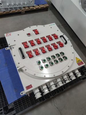 Ex IIC T6 Explosiebestendige bedieningspaneel IP66 Gietgegooid aluminium voor chemische installaties