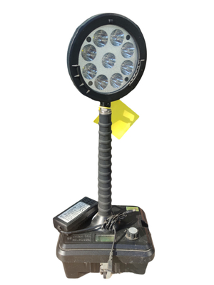 Zone 1 Offshore Onshore Explosion Proof Portable LED Working Lighting Whole Plastic GRP 100-295VAC Voor olie Gevaarlijke omgeving