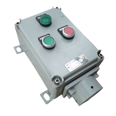 220V 380V explosiebestendige knop bedieningsstation Marine Grade Aluminium IP66 anti-corrosie met aangepaste kabel toegang veilig Duurzaam voor ZONE1 ZONE2 ZONE21 ZONE22