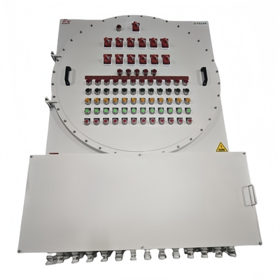 ATEX 380V Vlamwerende besturingspanelen Industrieel stroomverspreidingspaneel Aluminium Materiaal anti corrosie IP66 voor gevaarlijke zone1 2 21 22 Nomenclatuurstroom ≤ 250A