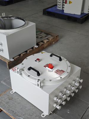 Energie- ATEX Explosiebestendige besturingsstation Vlambestendige elektrische bedieningsdozen 220/380Vac G1/2" G3/4" G1 G1.1/4" G1.1/2" G2