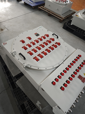 Energie- ATEX Explosiebestendige besturingsstation Vlambestendige elektrische bedieningsdozen 220/380Vac G1/2" G3/4" G1 G1.1/4" G1.1/2" G2