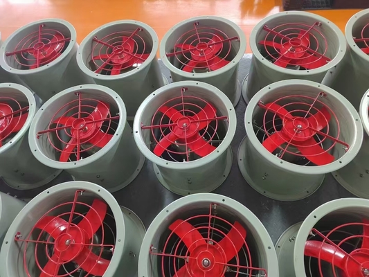 ATEX CNEX gecertificeerd IP54 explosiebestendige uitlaatventilator voor afdeling1 2 21 22 Area 2000-10800m3/h