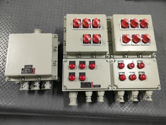 Aanpasbaar industrieel vlamwerend bedieningspaneel met Ex D E IIC T6 Gb