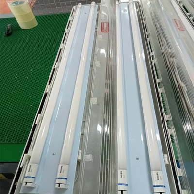IP66 WF2 Beschermingsniveau Explosiebestendige fluorescerende buis 2*18w/2*36w voor opslag in magazijnen
