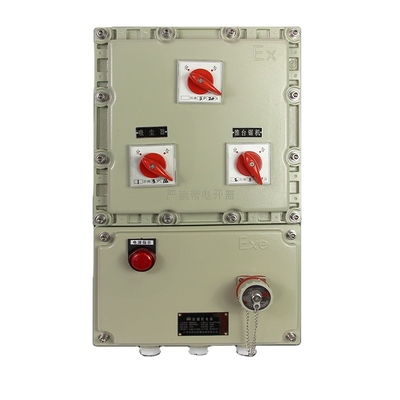 Vlambestendige selector met 2 polen en 220V/380V spanning