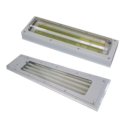 Geheel kunststof GRP Explosiebestendige fluorescerende lamp 100lm/w Lichtefficiëntie 120-140° Straalhoek