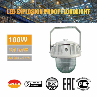 Verlichting van gevaarlijke gebieden Aluminium Aolly IP66 50-100W High Efficiency LED
