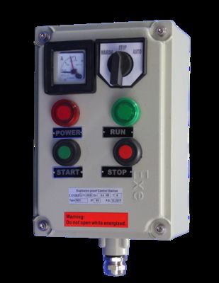 Explosiebestendige elektrische bedieningspaneel ATEX IECEx 380V vlamwerend schakelkas voor industriële oliegas