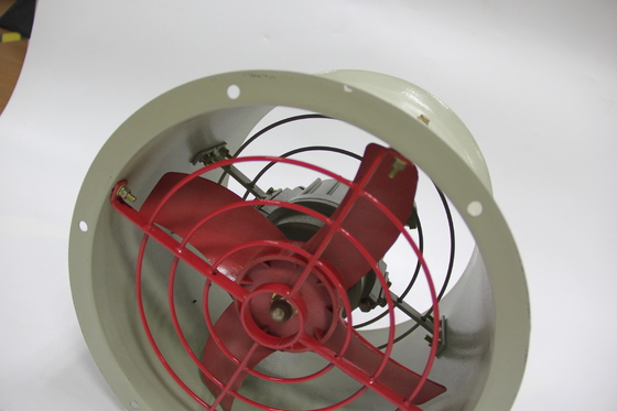 ATEX gecertificeerde explosiebestendige asventilator. Energiebesparende industriële ventilatie voor olie, gas, chemische zones.