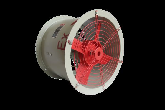 AC aangedreven zware explosieveilige axiale ventilator voor gevaarlijke zones chemische fabriek