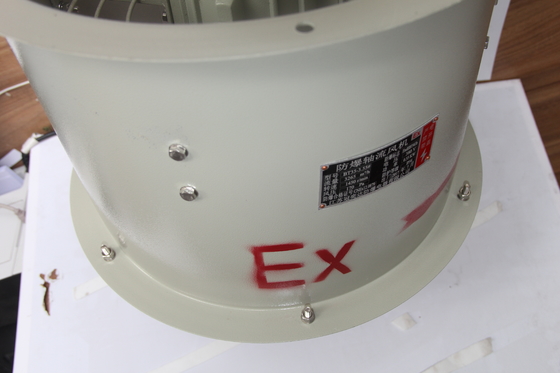 Industriële explosieveilige axiaalventilator | Brandwerend & anti-corrosie | Meerdere montageopties | Zone 1/2 gebruik