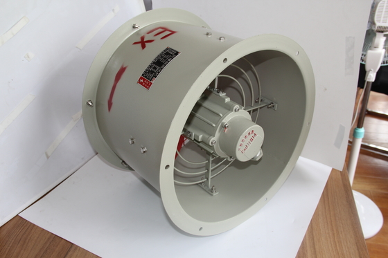 Industriële explosieveilige axiaalventilator | Brandwerend & anti-corrosie | Meerdere montageopties | Zone 1/2 gebruik