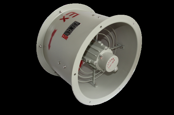 Industriële explosieveilige axiaalventilator | Brandwerend & anti-corrosie | Meerdere montageopties | Zone 1/2 gebruik