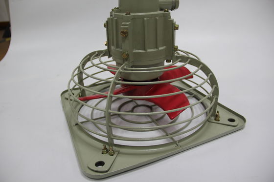 Industrieel vlamvast uitlaatventilator. IECEx gecertificeerd. Chemische opslag en olieraffinaderijen ventilatiesysteem.