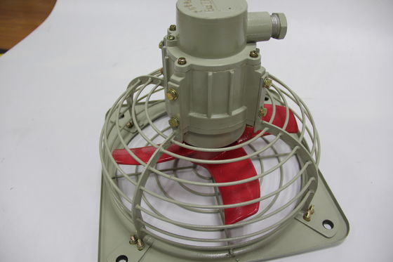 Industrieel vlamvast uitlaatventilator. IECEx gecertificeerd. Chemische opslag en olieraffinaderijen ventilatiesysteem.