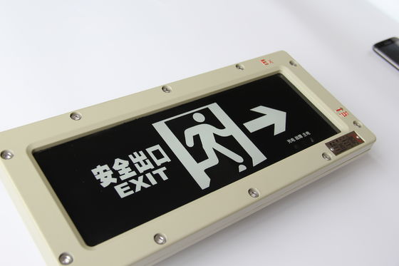 Anti-corrosie Led Explosieveilige Noodverlichting 2*3W Exitbord Nood Led Veiligheid LED Lamp