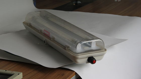 ATEX GRP Material Explosion Proof LED Tube Light IP66 Fluorescent Linear Light with Emergency Feature